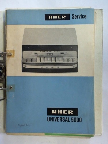 Uher-Werke, Mnchen (Hrsg.) - Sammlung von ca. 12 Werkstatt-Service Anleitungen - Tonbandgerte