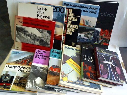 Eisenbahn - Sammlung von 12 Bnden