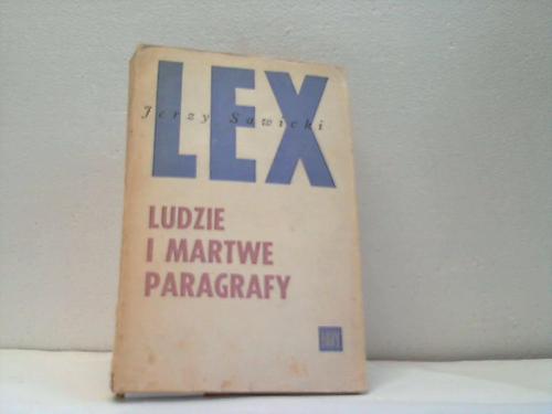 sawicki, Jerzy (lex) - Ludzie i martwe Paragrafy