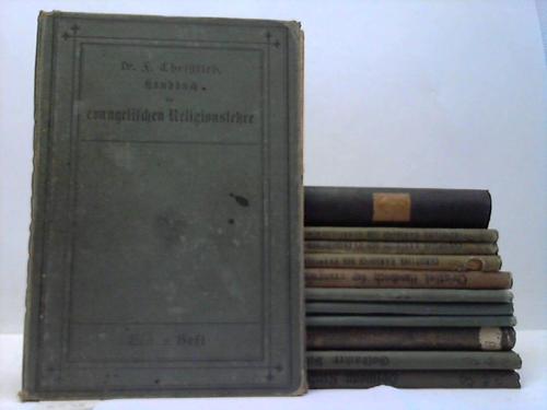 Handbuch der evangelischen Religionslehre. Konvolution von 8 Bänden