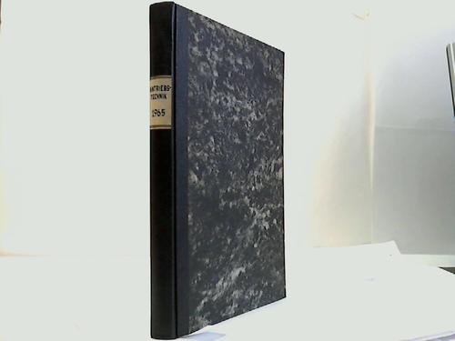 ANT - Antriebstechnik 1965 - Zeitschrift fr Maschinen, Getriebe und Antriebselemente