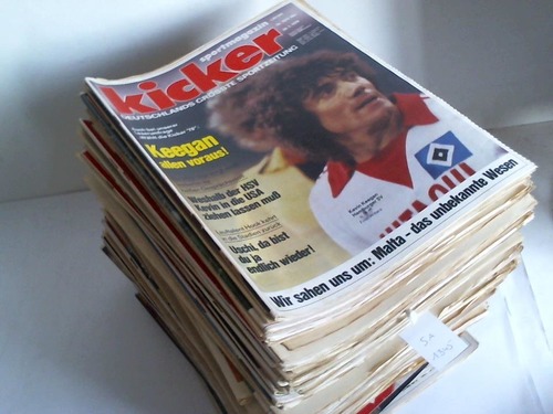 Kicker - Deutschlands grte Sportzeitung. Sammlung 108 Hefte aus 1979
