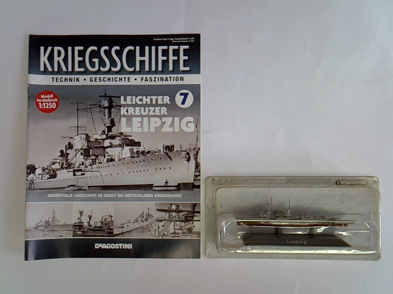 Ausgabe 7: Leichter Kreuzer LEIPZIG. Magazin und Schiffsmodell im Maßstab 1:1250