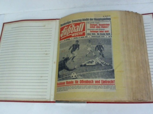 Fussball-Woche - Bundesausgabe NWR. 21 Ausgaben aus 1969
