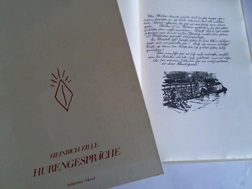Pfeifer, W. - Hungergesprche. Gehrt, geschrieben und gezeichnet von W. Pfeiffer