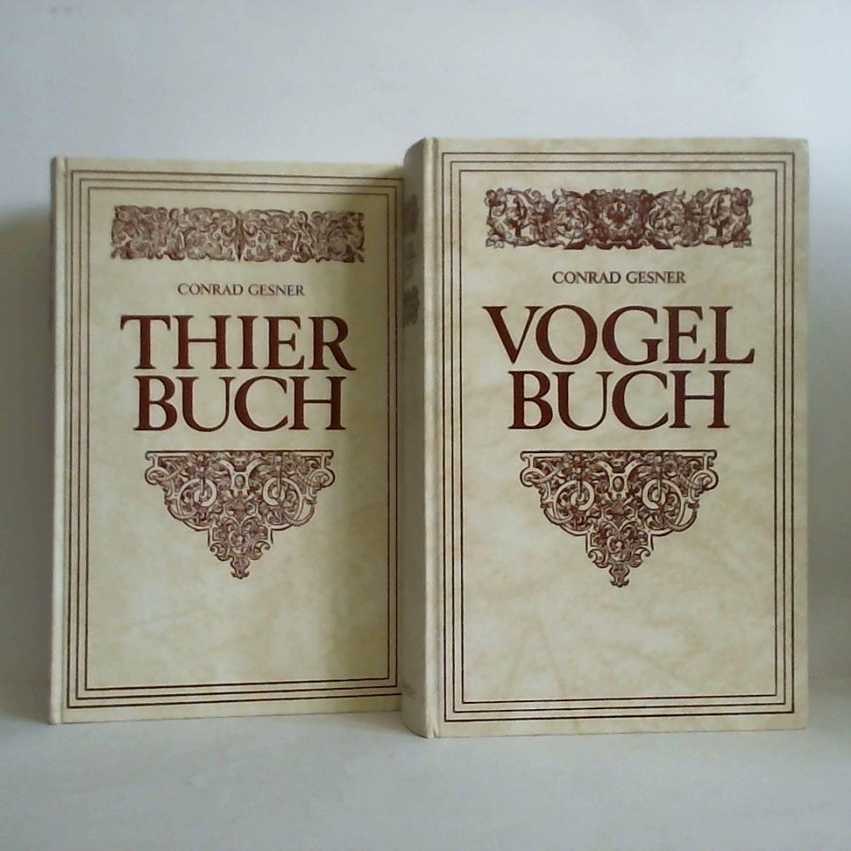 Gesner, Conrad - Thierbuch / Vogelbuch. Zusammen 2 Bnde