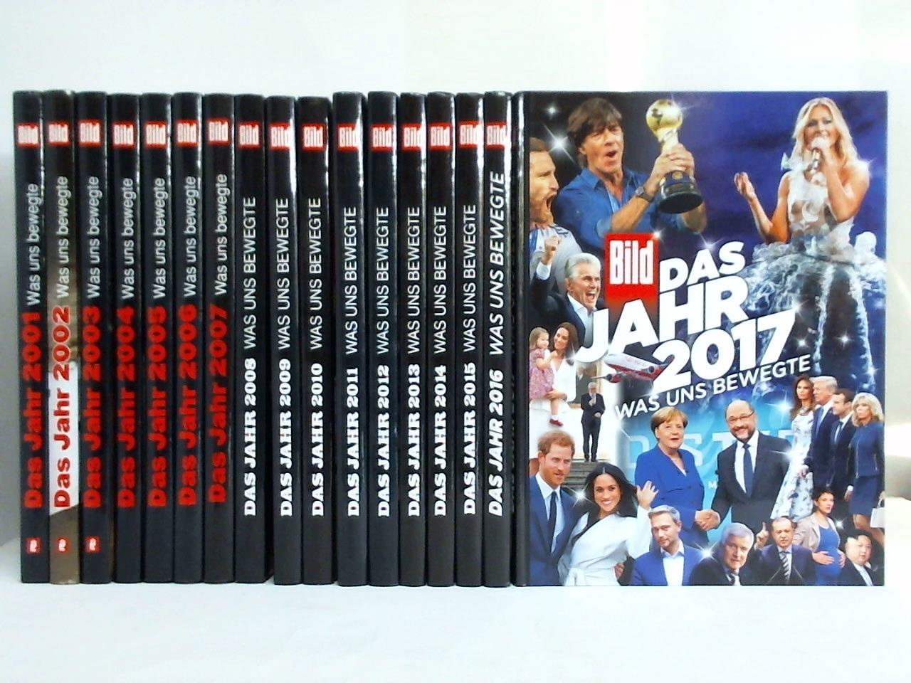 Bild Buch - Diekmann, Kai (Hrsg.) / Reichelt, Julian (Hrsg.) - Das Jahr - Was uns bewegte. 2001 bis 2017. Zusammen 17 Bnde