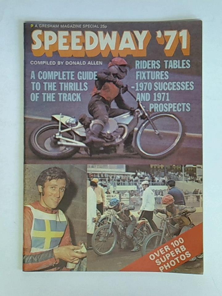 Speedway '71. A complete Guide to the Thrills of the Track