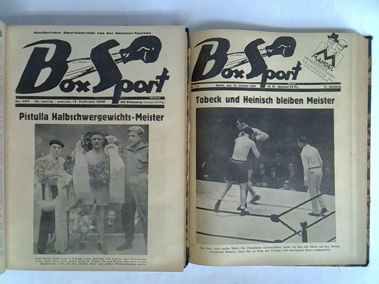 Jahrgang 1930, Nr. 484 bis Nr. 535. Zusammen 51 Ausgaben in 2 Bänden