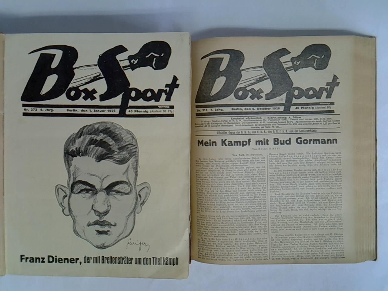 Jahrgang 1926, Nr. 275 bis Nr. 326. Zusammen 51 Ausgaben in 2 Bänden