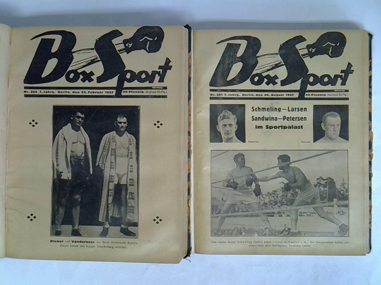 Jahrgang 1927, Nr. 327 bis Nr. 378. Zusammen 51 Ausgaben in 2 Bänden