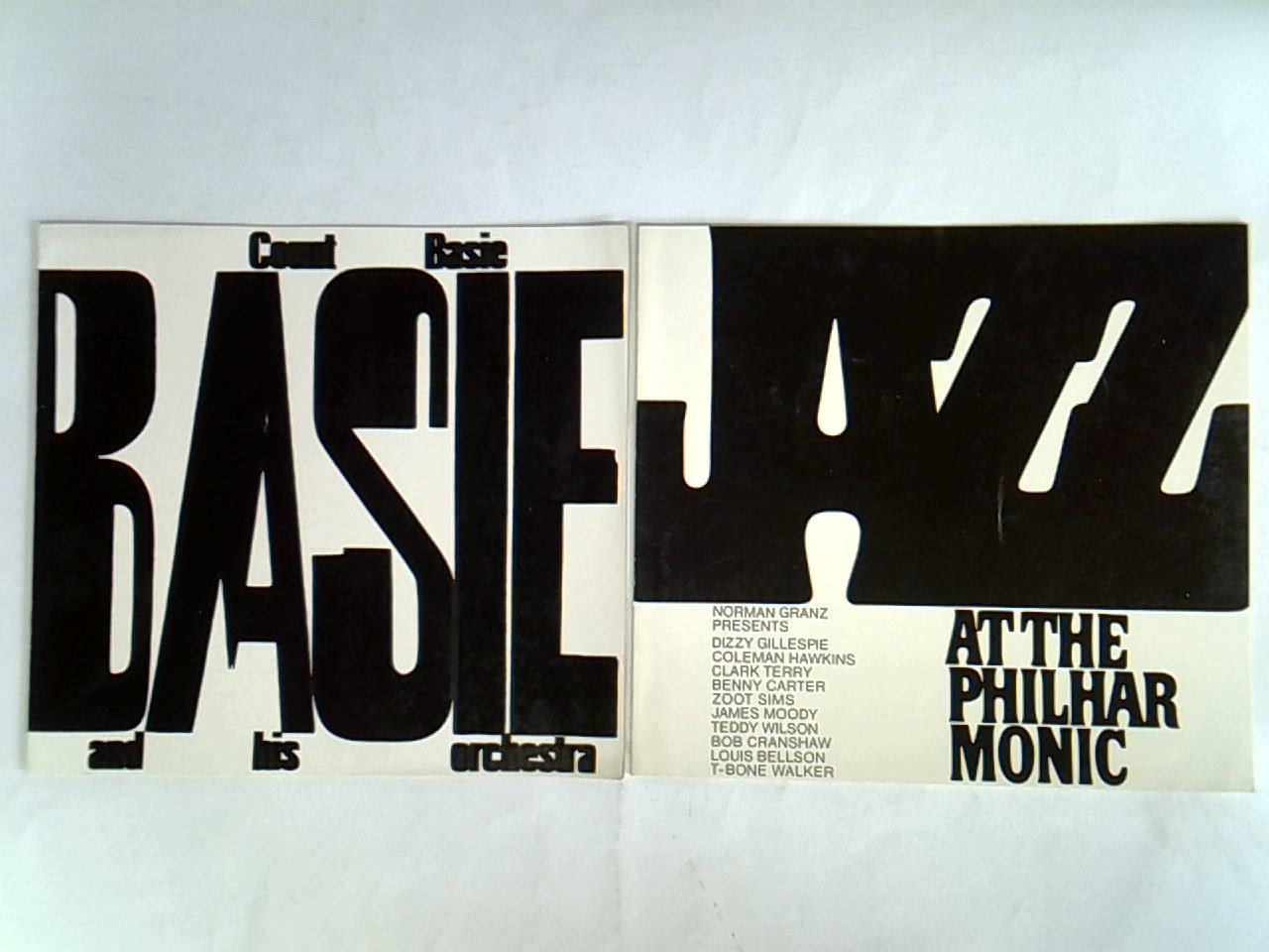 Count Basie and his Orchestra / Jazz at the Philharmonic 1966. Zusammen 2 Programm-Hefte