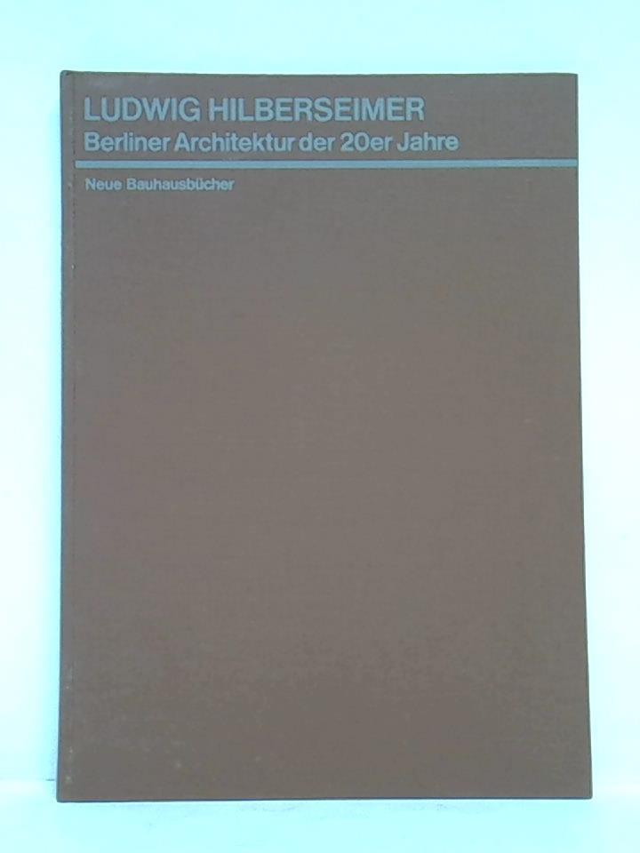 Berliner Architektur der 20er Jahre