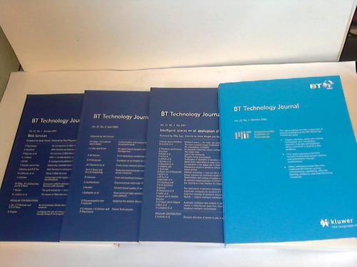 BT Technology Journal - Vol. 22: Year 2004 in 4 Number's and Index