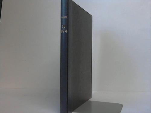 Frequenz - Zeitschrift fr Schwingungs- und Schwachstromtechnik - Band 28 aus 1974. Ausgabe 1 bis 12