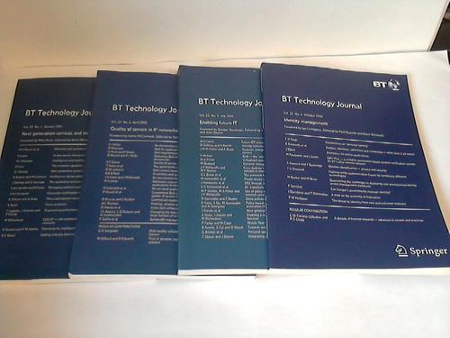 BT Technology Journal - Volume 23: Year 2005 in 4 numbers