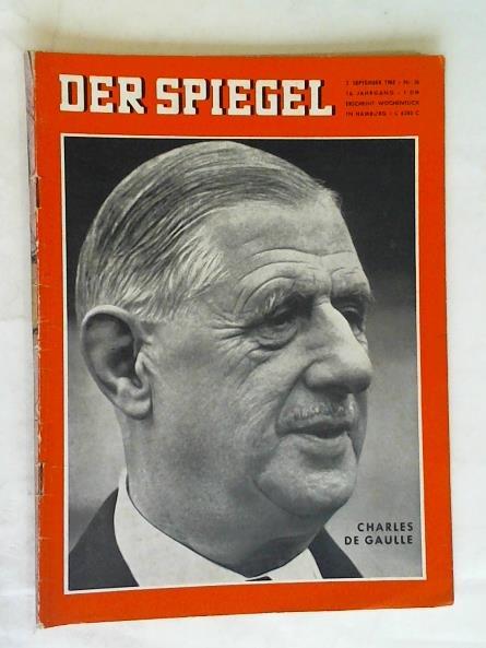 Der Spiegel - Das deutsche Nachrichten-Magazin - 16. Jahrgang Nr. 36 - 5. September 1962