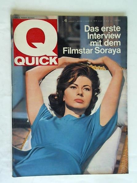 Quick Zeitschrift - Nr. 45 - Jahrgang 17 - 8. November 1964