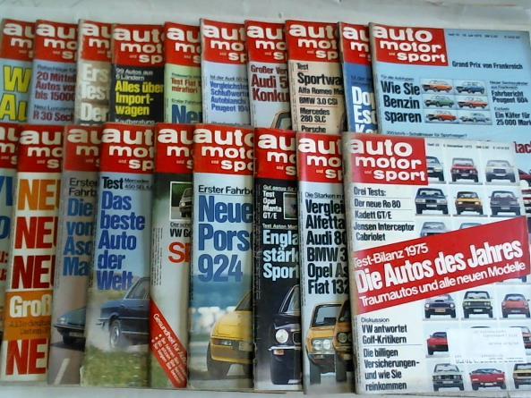 auto motor und sport - Jahrgang 1975 19 (von 26) Heften