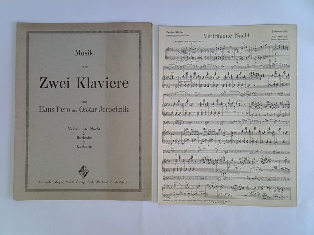 Musik für zwei Klaviere. 2 Ausgaben