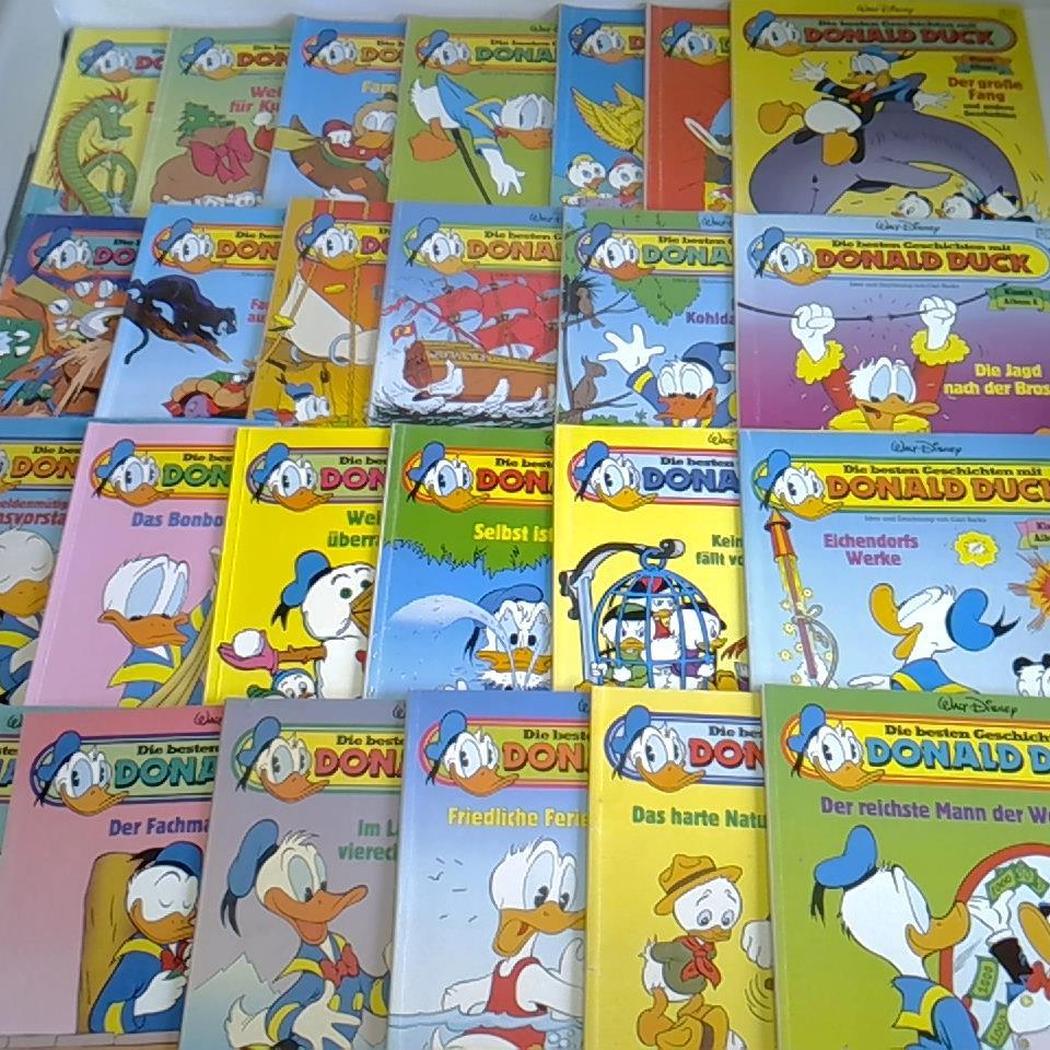 Die besten Geschichten mit Donald Duck. Klassik Album 1 bis 53 (ohne Nr. 49) und Heft 56. Zusammen 53 Hefte