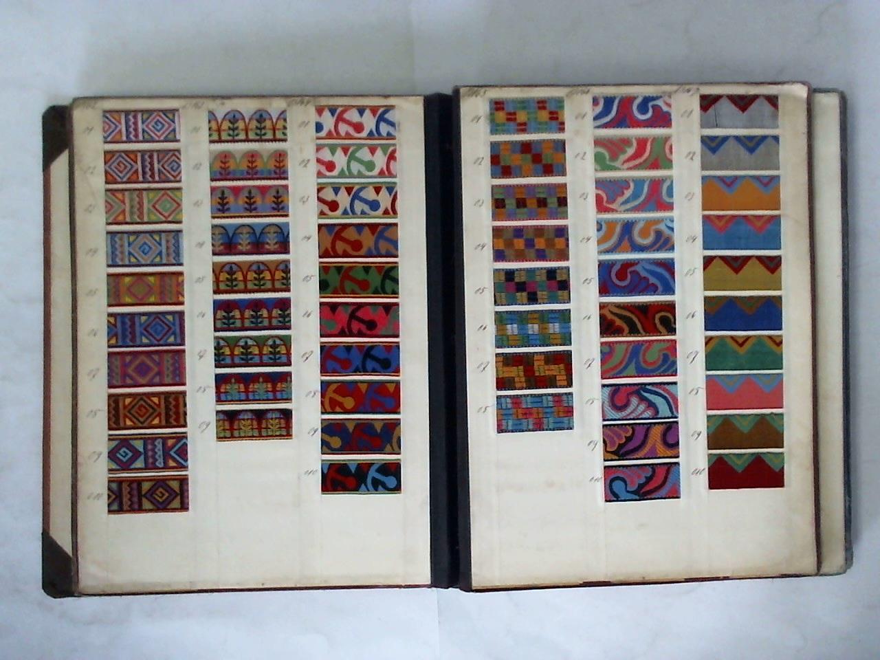 Jaquardborten-Musterbuch