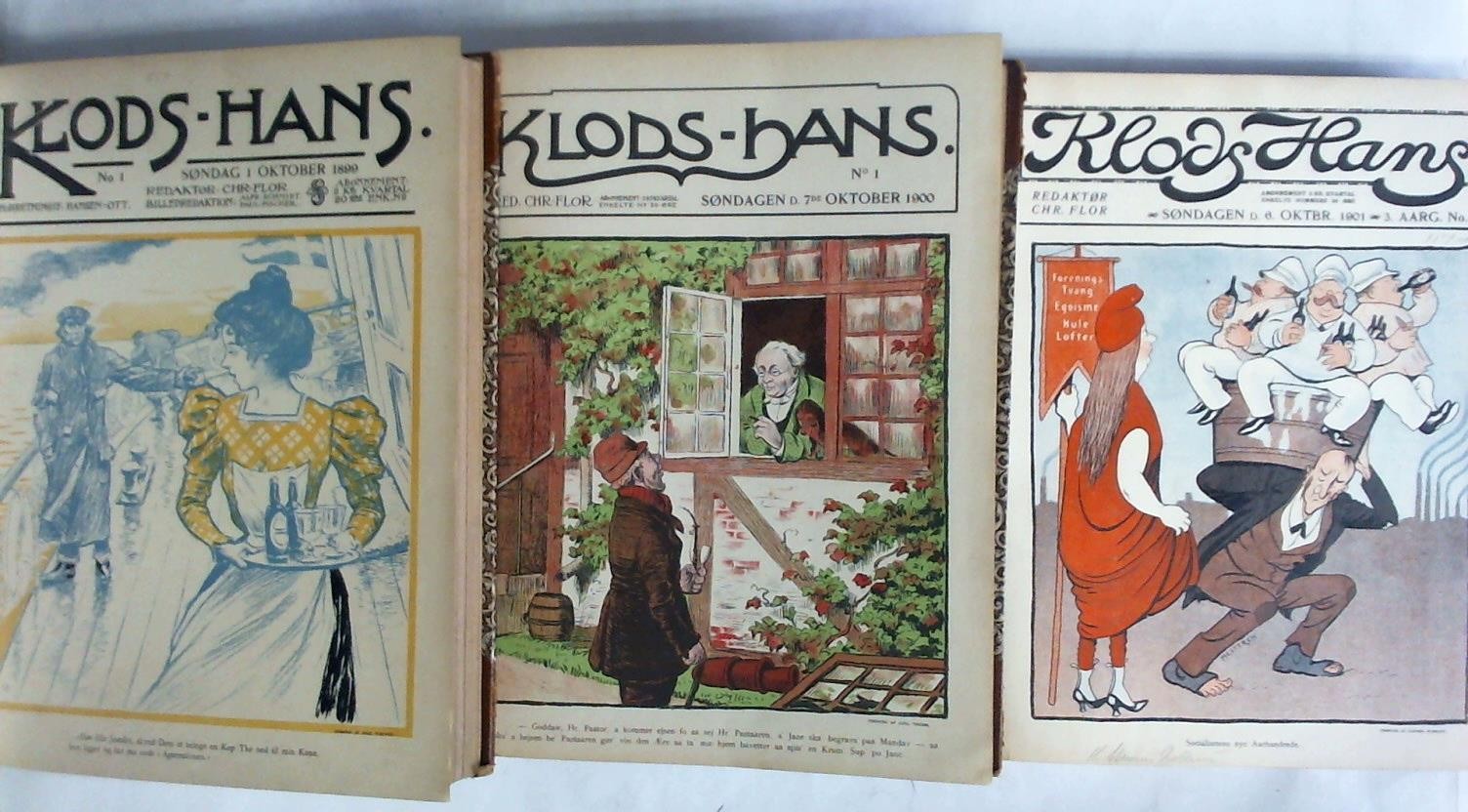 1. Jahrgang, 1. 10. 1899 - 3. Jahrgang 28. 09. 1902. Zusammen 157 Wochennummern in 3 Bänden