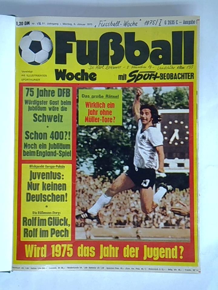 51. Jahrgang 1975, Heft Nr. 1/2 bis 26 zusammen in einem Band