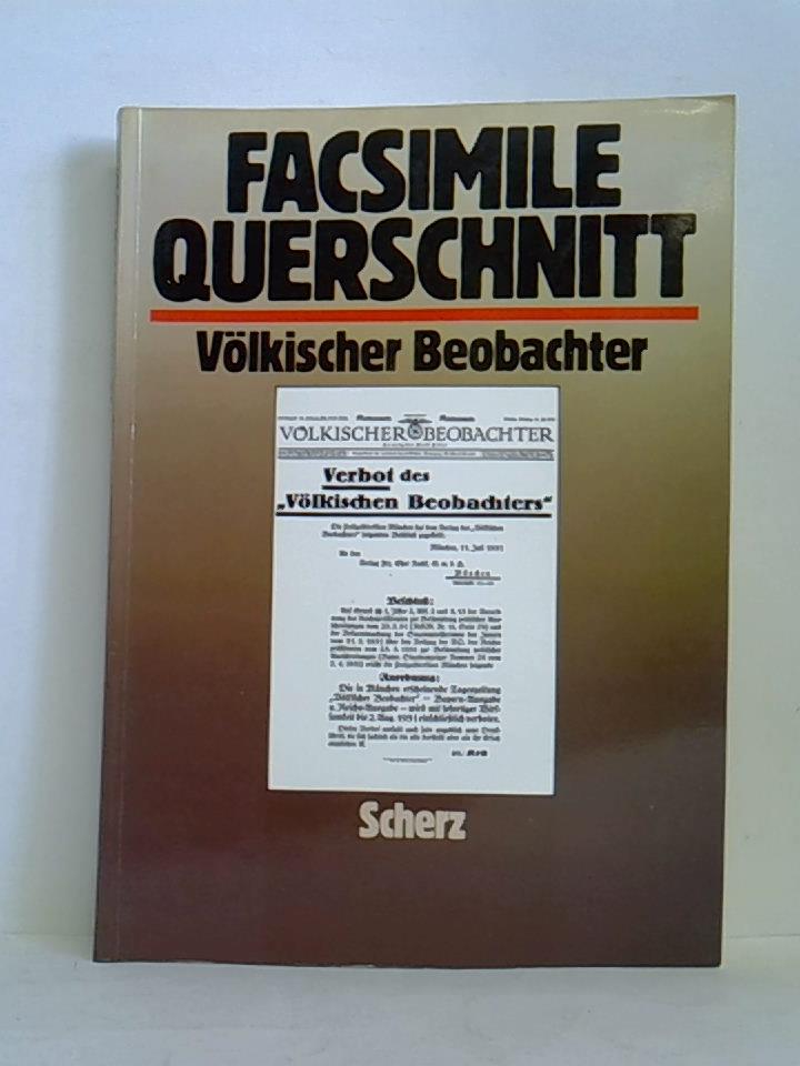 Facsimile Querschnitt durch den Völkischen Beobachter
