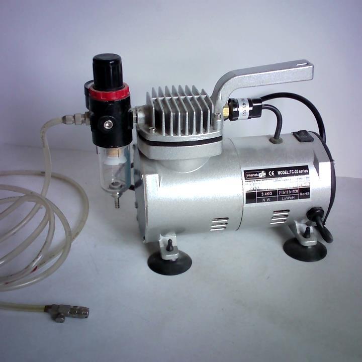 (Modellbau / Airbrush) - Intertek, Model: TC-20 series. Airbrush Kompressor