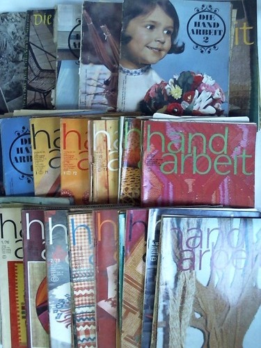 Handarbeit - Sammlung von 98 Heften