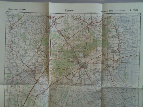 Militrgeographisches Amt (Hrsg.) - Deutschland 1:50.000. Damme (L 3514)