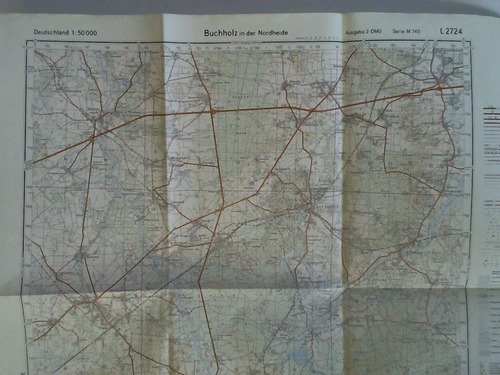 Militrgeographisches Amt (Hrsg.) - Deutschland 1:50.000. Buchholz in der Nordheide (L 2724)
