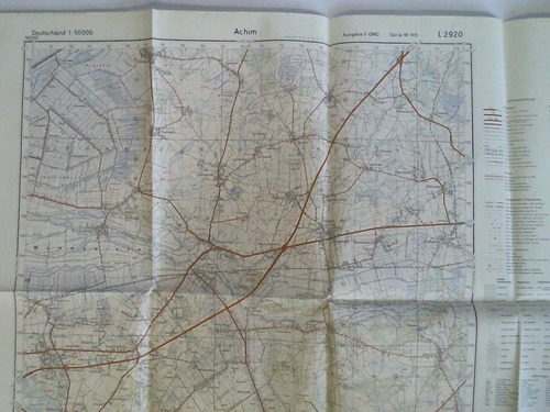 Militrgeographisches Amt (Hrsg.) - Deutschland 1:50.000. Achim (L 2920)