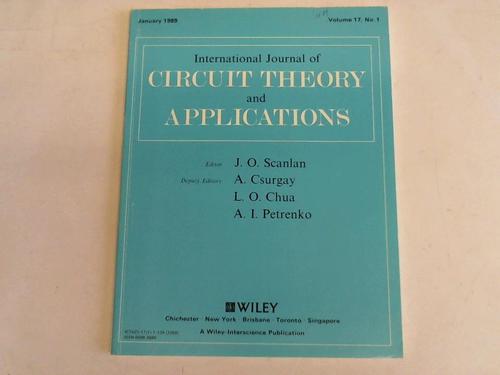 International Journal of Circuit Theory and Applications - Volume 17, Number 1, year 1989
