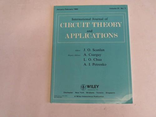International Journal of Circuit Theory and Applications - Volume 21, Number 1, year 1993