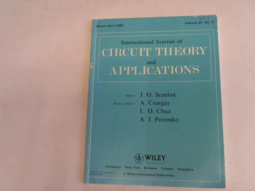 International Journal of Circuit Theory and Applications - Volume 21, Number 2, year 1993