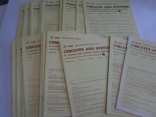 IEEE Transactions on circuits and systems - Year 1997. I: Regular Papers. 12 editions,  II: Express Briefs 10 editions (without January and June). 22 magazins (of 24 magazines)