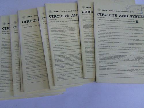 IEEE Transactions on circuits and systems - A publication of the IEEE circuits and system society. Year 1991. 10 numbers of 12 numbers (without November and December). 10 magazins