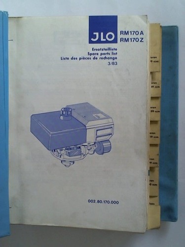ILO Motorenwerke, Pinneberg (Hrsg.) - Sammelordner mit Ersatzteillisten und Anleitungen aus 1970 - 1984