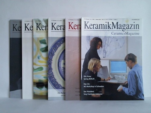 Keramik Magazin - Ceramics Magazine - 23. Jahrgang 2001, Nr. 1 bis 6