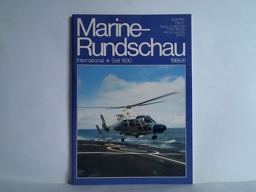 Marine-Rundschau International - 83. Jahrgang, Heft 6, November/Dezember 1986