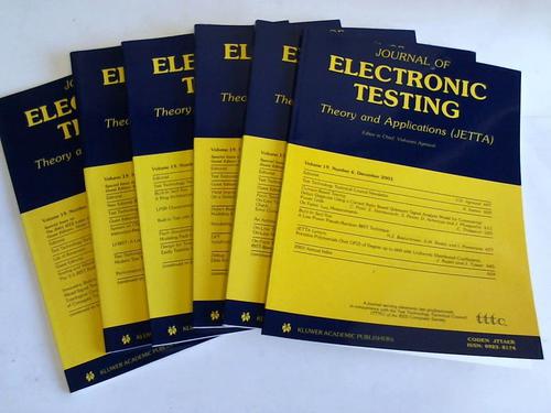 Journal of Electronic Testing. Theory and Applications (JETTA) - Volume 19. 6 numbers