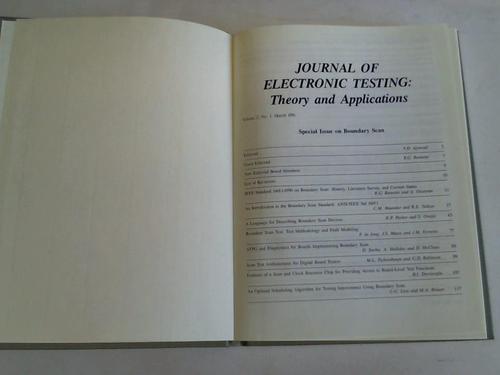 Journal of Electronic Testing. Theory and Applications (JETTA) - Volume 2 in 4 numbers