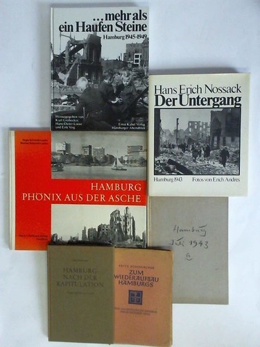 (Hamburg 1943 - 1949) - Sammlung von 6 verschiedenen Bchern