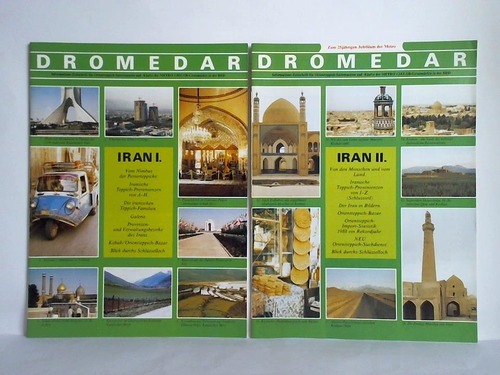 Dromedar - Informations-Zeitschrift fr Orientteppich-Interessenten und -Kufer der METRO GHZ-SB-Grossmrkte in der BRD. Iran I. und Iran II. Zusammen 2 Hefte