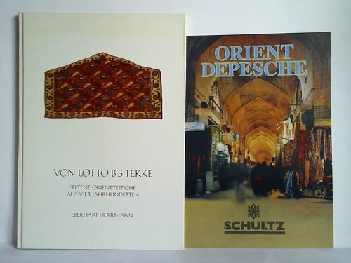 Herrmann, Eberhart - Von Lotto bis Tekke - Seltene Orientteppiche aus vier Jahrhunderten. Margarete Herrmann Teppich-Antiquitten 1953 - 1978. Jubilumsausstellung
