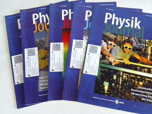 Physikjournal - 11. Jahrgang 2012. 6 Hefte in 5 Heften