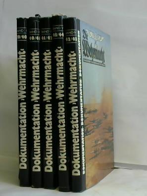 Oberkommando der Wehrmacht (Hrsg.) - Die Wehrmacht. Eine kommentierte Auswahl abgeschlossener unvernderter Beitrge aus der Propaganda-Zeitschrift des Oberkommandos der Deutschen Wehrmacht. 5 Bnde 1939 bis 1944