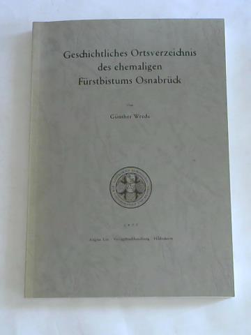 Wrede, Gther - Geschichtliches Ortsverzeichnis des ehemaligen Osnabrck L-Z
